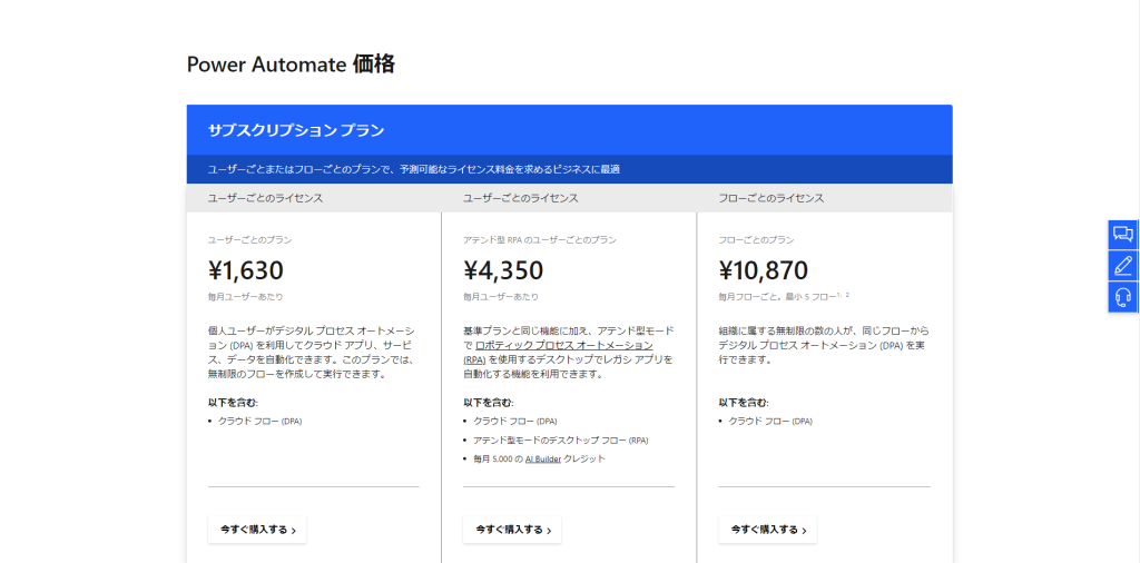 Power automate r 料金